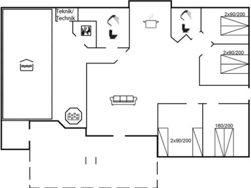 Holiday Home Liviana - from the sea by Interhome – khách sạn tại Oksby