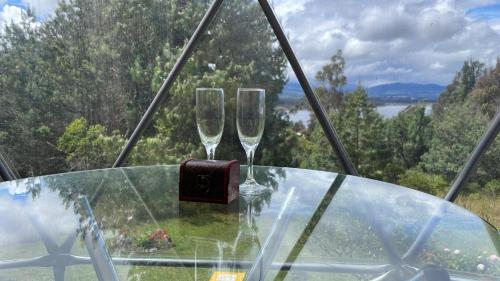 Skats, El Alpino Cabaña & Glamping (El Alpino Cabana & Glamping) in Guatavita