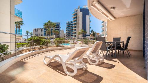Perfect Ground Floor with Sea View – khách sạn tại Punta Prima