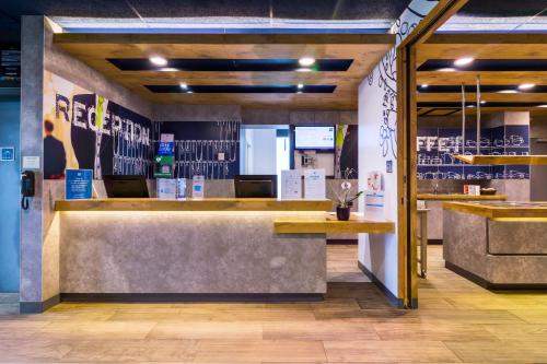 Lobby, ibis budget Paris Coeur d'Orly Airport near Le Cheval d'Or
