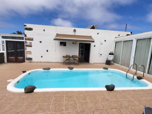 Zwembad, Casa Las Palmeritas in Tinajo