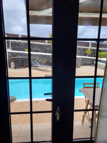 balkon/terras, Casa Las Palmeritas in Tinajo