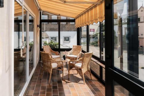 陽台/露台, Ferienhaus Maarwinkel in 吉倫費爾德
