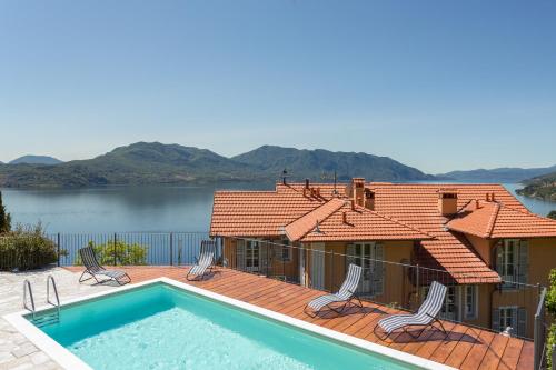 Viesnīcas āriene, Villa Paradiso in Kanero Riviera