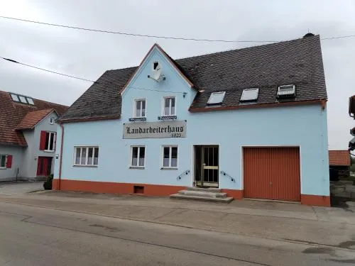 Landarbeiterhaus in Möttingen, Deutschland