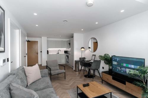Fabulous 1BED Flat in Central Manchester w Balcony, Manchester (fotografie 7)