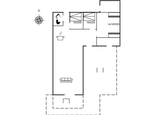  Holiday Home Melissa - 300m to the inlet by Interhome in Lihme
