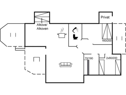  Holiday Home Arleta - 250m to the inlet by Interhome in Skals