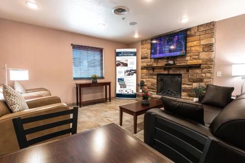 Előcsarnok, Cobblestone Inn & Suites Big Lake in Big Lake (TX)