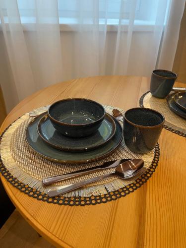 A stylish studio in the historic center of Riga in Grinzinkalns (történelmi dolgozók negyede)