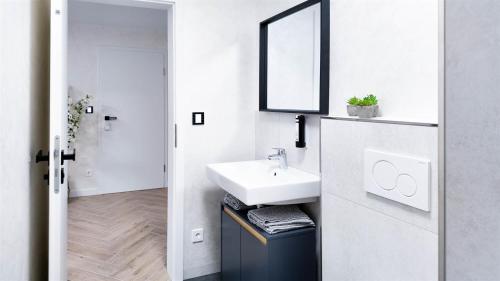 ALFA Stuttgart Mikroapartment 2 Betten Küche Bad l SmartTV WIFI l Porsche & Bosch l 2 Beds Kitchen Bath BS21A2, Stoccarda (foto 5)