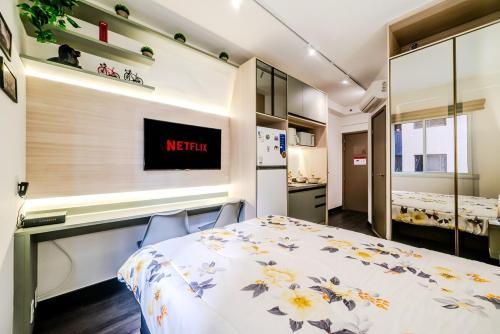 Studio novo a 600 m da GM de São Caetano do Sul (Studio novo a 600 m da GM de Sao Caetano do Sul) in ซาโอ แคตาโน โด ซุล