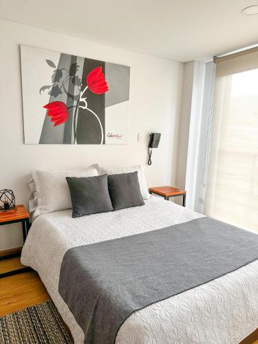 1 double bed