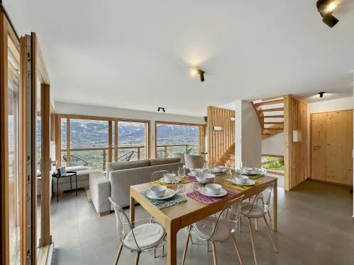 Chalet Teddy - Alpine Escape in the Swiss Alps in Agettes, Schweiz
