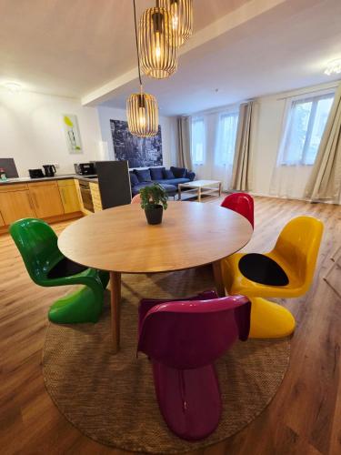 Вітальня, Ferienwohnung Krone - nähe Europa-Park, Rulantica, Triberg (Ferienwohnung Krone - nahe Europa-Park, Rulantica, Triberg) in Lahr/Schwarzwald