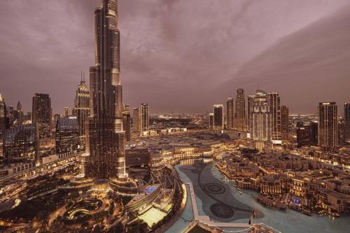 Luxury 2BR Burj View Private Hot Tub Walk to DubaiMall, Dubaj (zdjęcie 3)