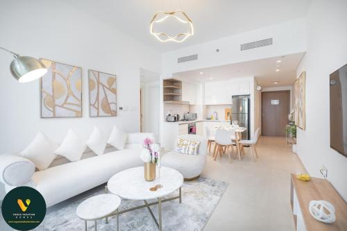 VOGUE DOWNTOWN VIEWS II Luxurious One Bedroom Apartment with Balcony and full Amenities, Opposite Dubai Mall Skybridge, Walkable to Burj Khalifa, Dubai (foto 8)