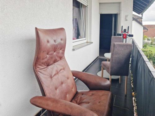 شرفة/ تراس, FeWo Royal & Goodness Home in Schweinfurt City Center