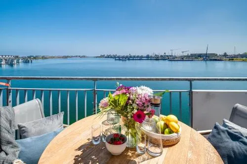 Sea Apartment Mojo- Meerblick, Infrarotauna, Terrasse in Olpenitz, Deutschland
