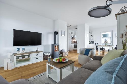 Hamptons 1 OG, Balkon, Tiefgarage in Olpenitz