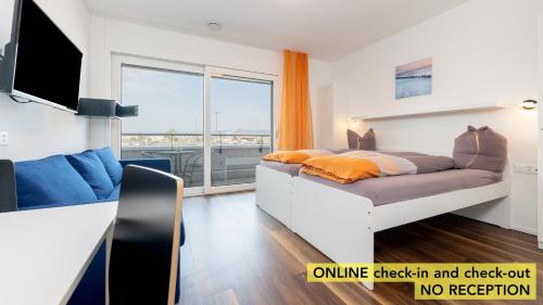 阳台/露台, Anstatthotel Schafisheim - app self-check-in in 伦茨堡