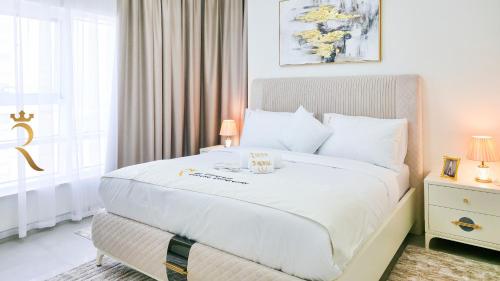 Guestroom, 2BR Lamar Residences in Al Raha in Al Raha Beach
