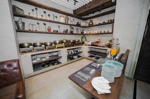 Étterem, New Hotel Broadway near Durga Templom