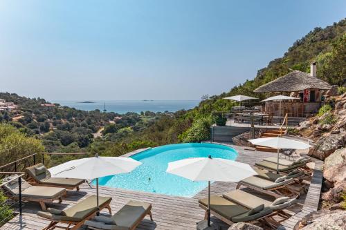 Superbe villa avec piscine chauffée et vue mer à Palombaggia - image 10