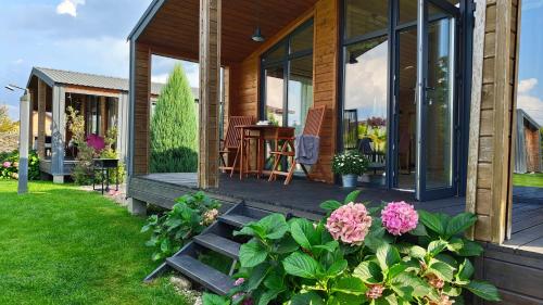 A szálláshely kívülről, Wally House in Hlibivka