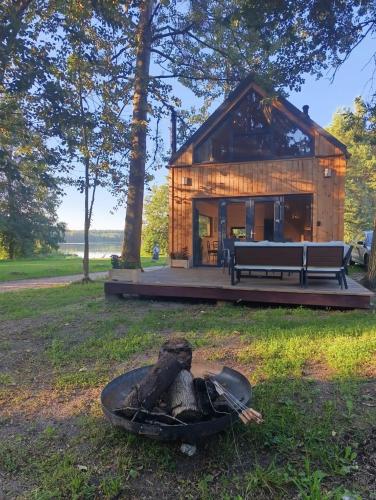 A szálláshely kívülről, Domek Pod Jemiołami - Mały Głęboczek (Domek Pod Jemiolami - Maly Gleboczek) in Wielki Gleboczek