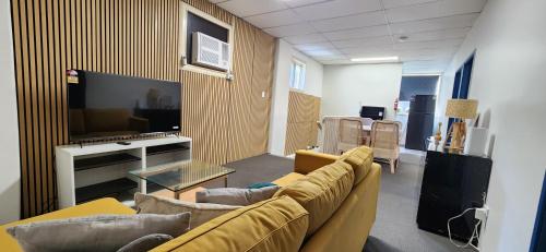 Shared lounge/TV area, 2BR 1BATH FLAT - by FCLROOM in CAMPERDOWN SYDNEY in Camperdown