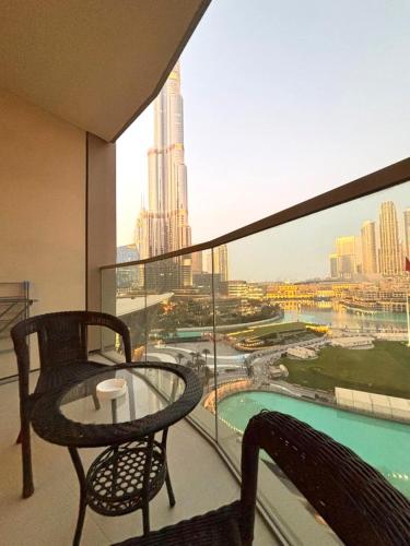 3BR + Maids Elegance with Burj & Fountain Views, Dubai