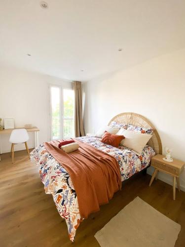 Chambre privée avec bureau - Logement partagé, Toulouse (fotografie 4)