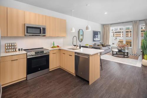 Konyha, Luxury Apartments by Hyatus White Plains in White Plains (New York)