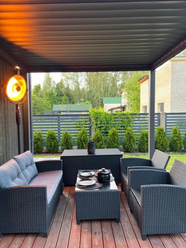 Romantic Holiday House Nandi Rezidence Janupietis in Iecava