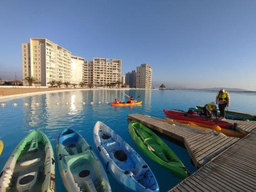 Disfruta la vista de la Laguna y el Mar