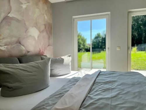Ferienwohnung Bertchen - barrierefrei mit Südterrasse und Carport in ruhiger Altstadtlage von Ballenstedt in Ballenstedt, Deutschland
