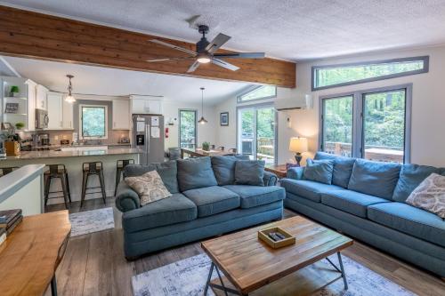 Walk to Lake Family Home with Game Room, Deck and BBQ