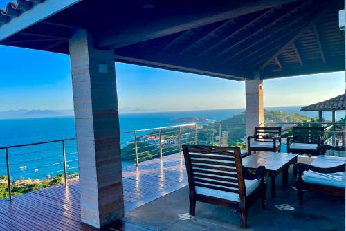 Buzios, casa inteira de frente para o mar em Joao Fernandes, fabulosa, a melhor vista, Mansão Bella Vista, Búzios (foto 9)