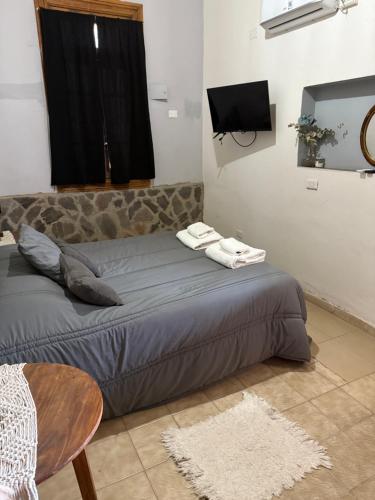 1 double bed