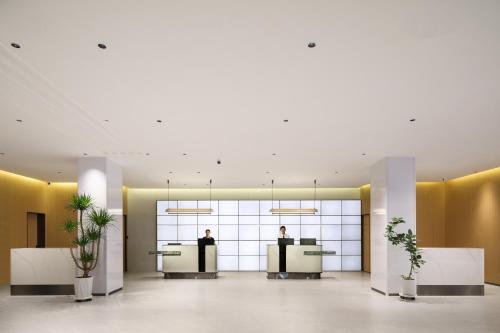 ล็อบบี้, Shengpin International Hotel Guilin Two Rivers and Four Lakes Elephant Trunk Hill Branch in สถานีรถไฟกุ้ยหลิน