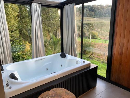 Cabana no vale dos vinhedos in Monte Belo Do Sul