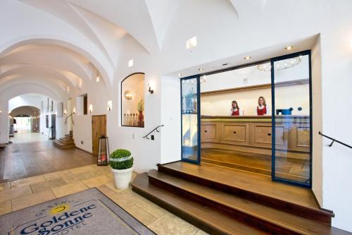 Lobby, Hotel Goldene Sonne in Landshut