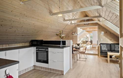 Kitchen, 2 Bedroom Gorgeous Apartment In Pandrup in Pandrup