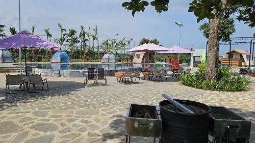 Cafe cắm trại Đồng Gió Phước Hải