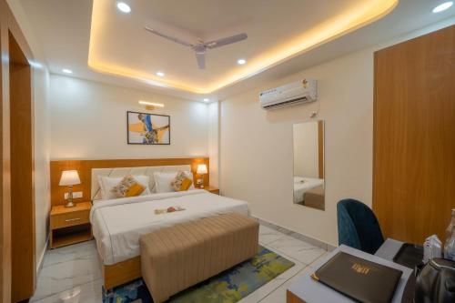 Krishna Abode by Perfect Stayz near Prem Mandir with Parking, Vrindāvan (foto 9)
