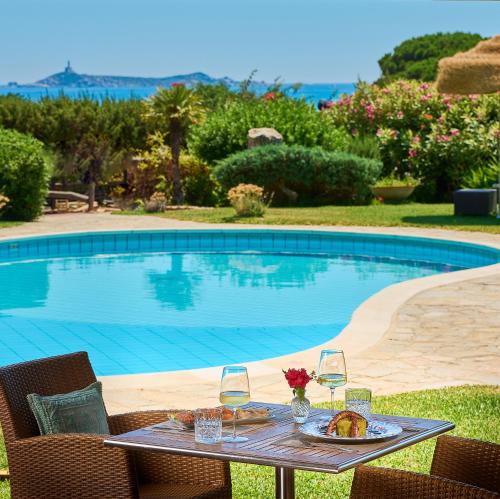 Residence Le Bouganville - 레스토랑
