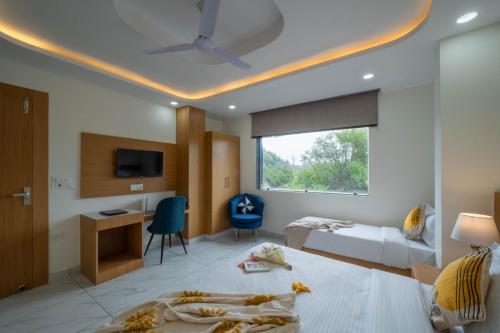Krishna Abode by Perfect Stayz near Prem Mandir with Parking, Vrindāvan (foto 6)