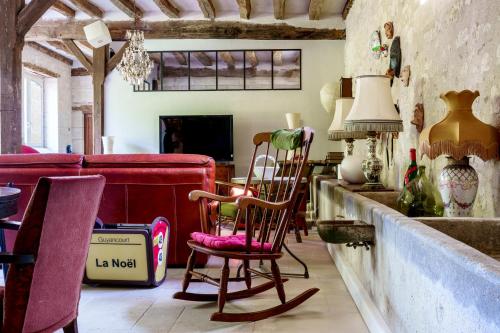 Iekārtas, Grande maison familiale 15 p entre Azay et Chinon in Saint-Benoit-la-Foret