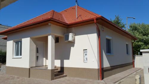 Entrance, Furjes Apartments in Tiszafured